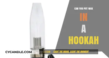 Can You Put Wax in a Hookah? Exploring Alternatives to Tobacco