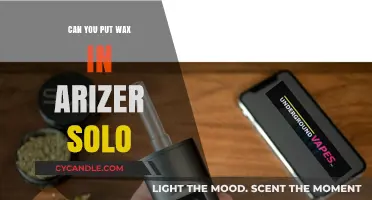 Using Wax in Arizer Solo: Tips, Tricks, and Best Practices