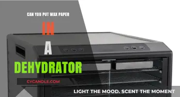 Can You Use Wax Paper in a Dehydrator? Tips and Safety