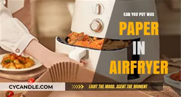 Can You Use Wax Paper in an Air Fryer? Find Out Now!