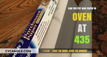 Is Wax Paper Oven-Safe at 435°F? Baking Tips Revealed