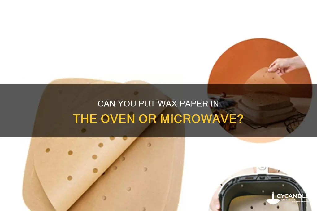 can you put wax paper