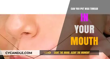 Is It Safe to Put Wax Thread in Your Mouth?