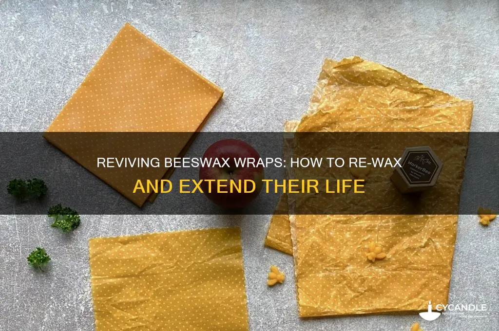 can you re wax beeswax wraps