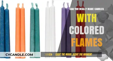 Colored Flame Candles: Crafting Vibrant, Safe, and Magical Lighting at Home