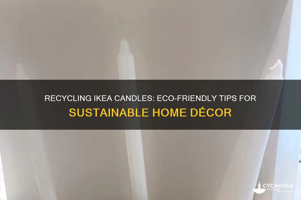 can you recycle ikea candles