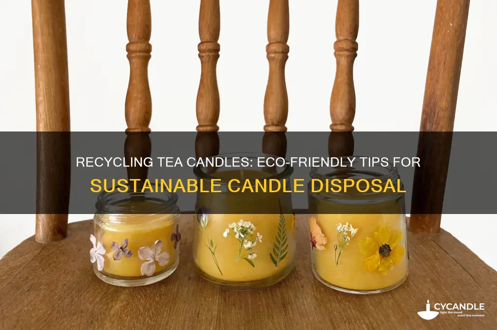 can you recycle tea candles
