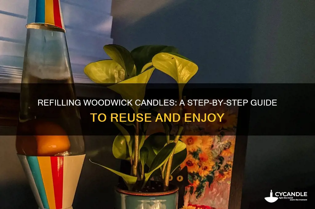 can you refill woodwick candles