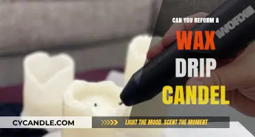 How to Salvage and Reform a Wax Drip Candle at Home