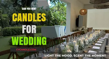 Renting Candles for Your Wedding: A Budget-Friendly Glow Guide