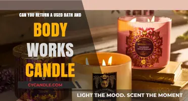 Returning Used Bath & Body Works Candles: Policies and Possibilities