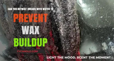 Retwisting Dreads with Water: A Wax-Free Maintenance Solution
