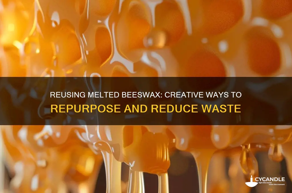 can you reuse melted beeswax