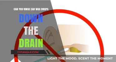 Can Ear Wax Drops Safely Go Down the Drain? Find Out
