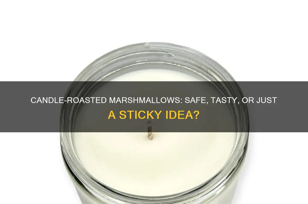 can you roast a marshmallow over a candle