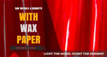 Rolling Cigarettes with Wax Paper: Risks, Alternatives, and Safety Tips