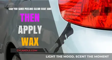 Sanding Peeling Clear Coat: Can Wax Restore Your Car's Shine?