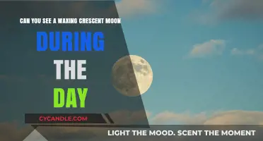Daytime Waxing Crescent Moon: Spotting Tips and Best Practices