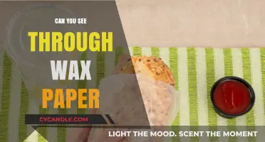 Can You See Through Wax Paper? Exploring Its Transparency