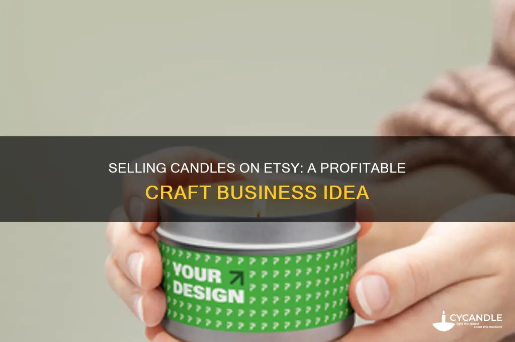 can you sell candles on etsy