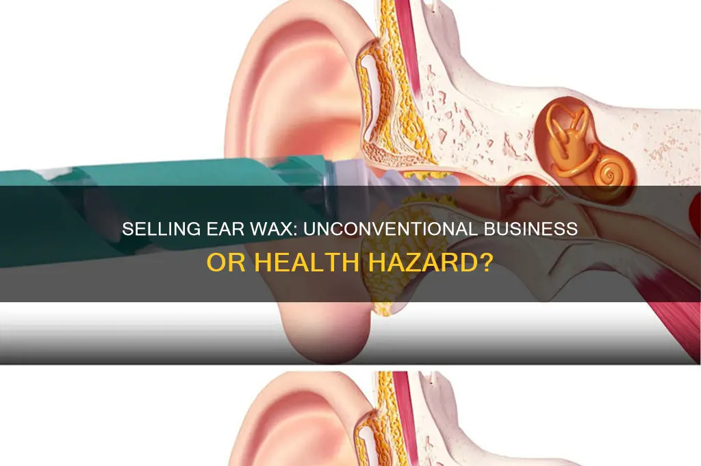 can you sell ear wax