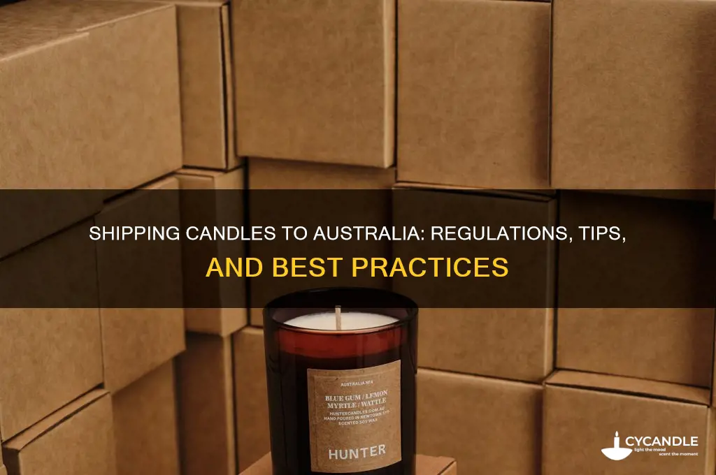 can you send a candle to australia