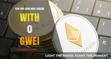 Sending Wax Tokens with 0 Gwei: Is It Possible?