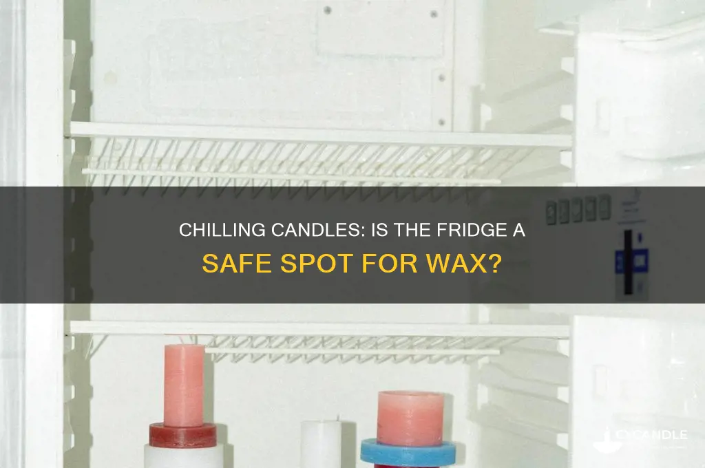 can you set candles in the fridge