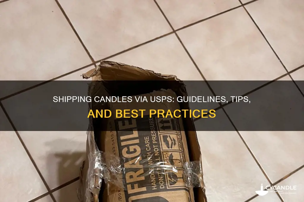 can you ship candles usps
