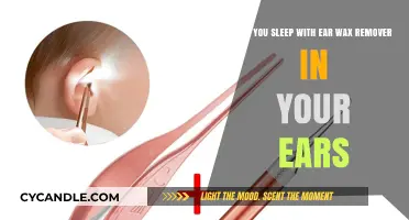 Sleeping with Ear Wax Remover: Safe or Risky Practice?