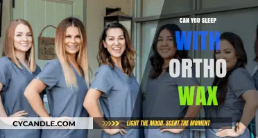 Sleeping with Ortho Wax: Tips for Comfort and Safety