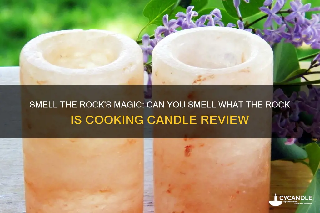 can you smell what the rock is cooking candle