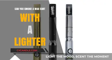 Smoking Wax Carts with a Lighter: Safe or Risky Method?
