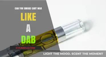 Smoking Cart Wax Like a Dab: Is It Possible or Safe?