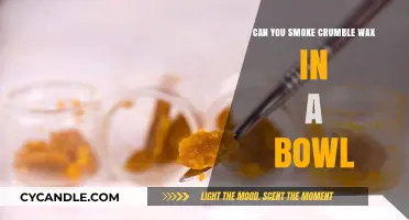 Smoking Crumble Wax in a Bowl: Tips, Tricks, and Safety Guide