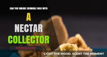 Smoking Crumble Wax with a Nectar Collector: Tips and Techniques
