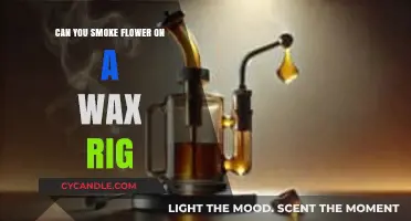 Smoking Flower on a Wax Rig: Is It Possible or Practical?