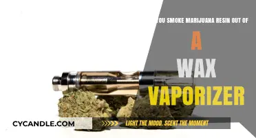 Smoking Marijuana Resin in Wax Vaporizers: Risks and Alternatives