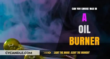 Smoking Wax in an Oil Burner: Safe Practice or Risky Method?