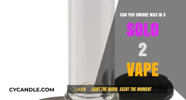Smoking Wax in Solo 2 Vape: Tips and Best Practices