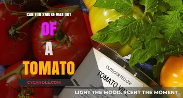 Smoking Wax from a Tomato: Creative or Risky DIY Method?