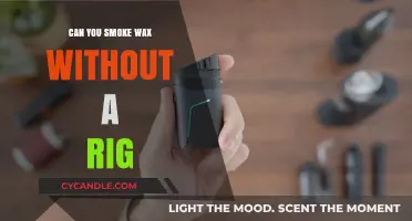 Smoking Wax Without a Rig: Alternative Methods and Tips