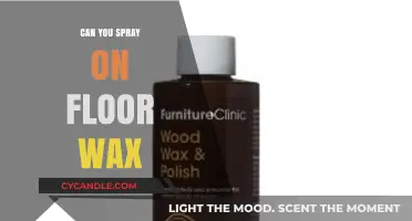 Can You Spray Floor Wax? A Quick Application Guide
