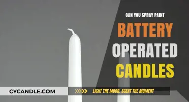 Spray Painting Battery-Operated Candles: Creative DIY Tips and Safety Guide