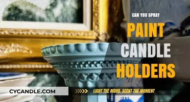 Spray Painting Candle Holders: Creative DIY Tips and Tricks