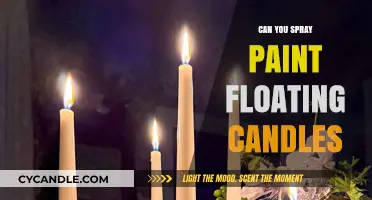 Spray Painting Floating Candles: Creative DIY Tips and Tricks