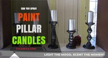 Spray Painting Pillar Candles: Creative DIY Tips and Safety Guide