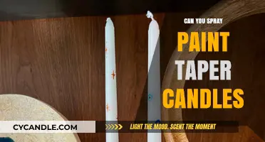 Spray Painting Taper Candles: Creative DIY Tips and Safety Guide
