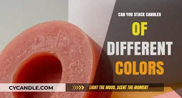 Mixing and Stacking Candles: A Guide to Combining Different Colors
