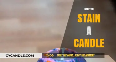 Creative Candle Crafting: Can You Stain a Candle?
